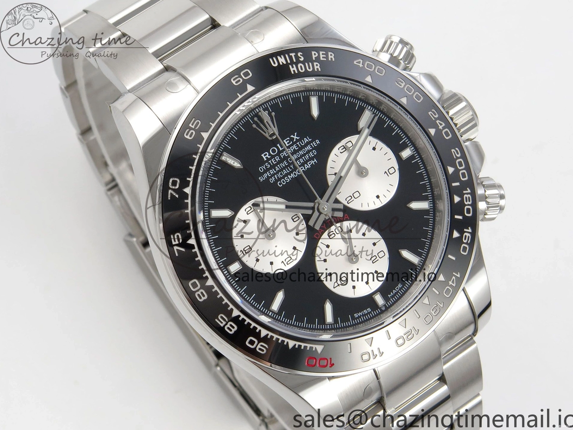 on SH4132 1:1 126529 THBF Daytona Edition Le Mans Best SS Bracelet 904L 0521